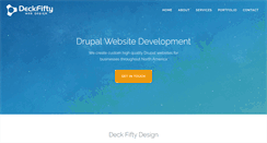 Desktop Screenshot of deckfifty.com